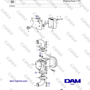 Volvo Penta TAMD61A -...
