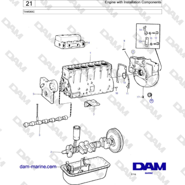 Volvo Penta TAMD60C -...