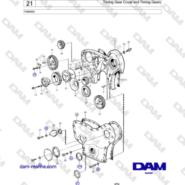 Volvo Penta TAMD60C -...