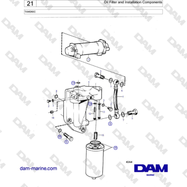 Volvo Penta TAMD60C - Oil...