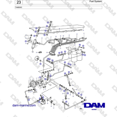 Volvo Penta TAMD60C - Fuel...