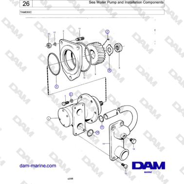 Volvo Penta TAMD60C - Bomba...