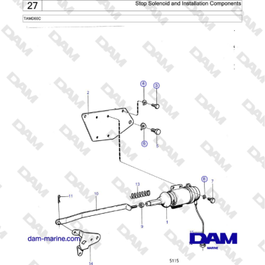 Volvo Penta TAMD60C - Stop...