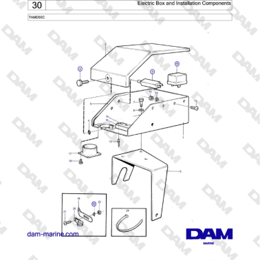 Volvo Penta TAMD60C - Caja...