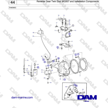 Volvo Penta TAMD60C - Disco...