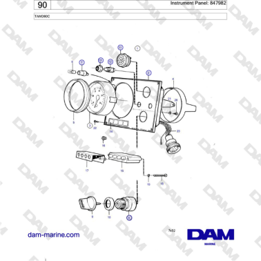 Volvo Penta TAMD60C - Panel...