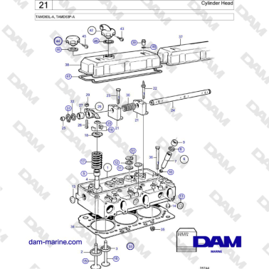 Volvo Penta TAMD63L-A,...