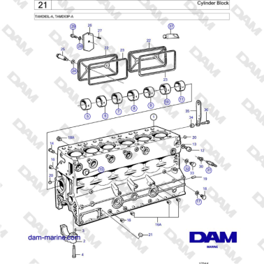 Volvo Penta TAMD63L-A,...