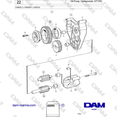 Volvo Penta TAMD63L-A,...