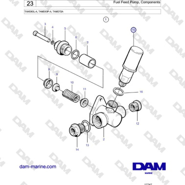 Volvo Penta TAMD63L-A,...