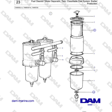 Volvo Penta TAMD63L-A,...