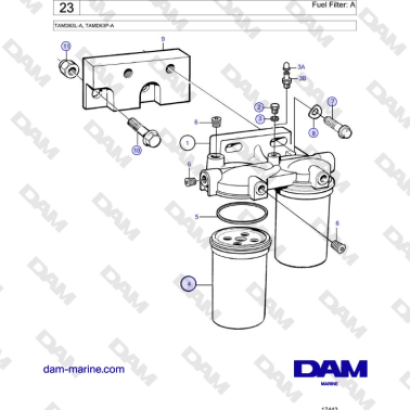 Volvo Penta TAMD63L-A,...