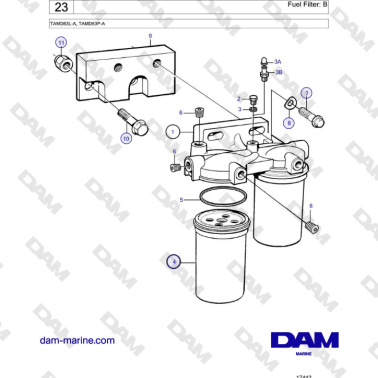 Volvo Penta TAMD63L-A,...