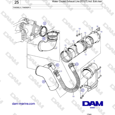 Volvo Penta TAMD63L-A,...