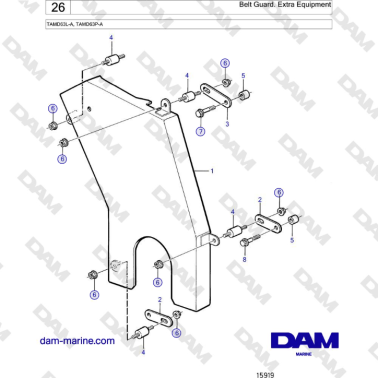 Volvo Penta TAMD63L-A,...