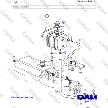 Volvo Penta TAMD63L-A,...