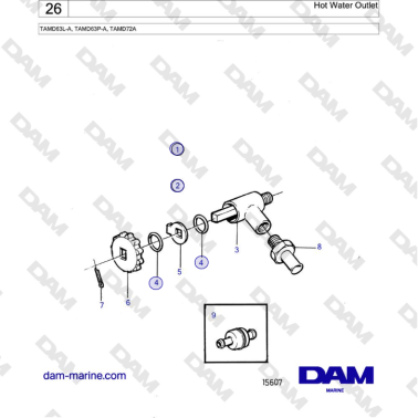 Volvo Penta TAMD63L-A,...