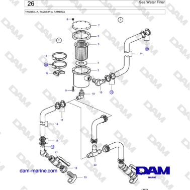 Volvo Penta TAMD63L-A,...