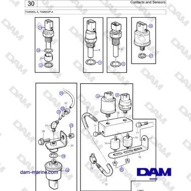 Volvo Penta TAMD63L-A,...