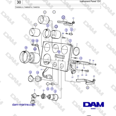 Volvo Penta TAMD63L-A,...