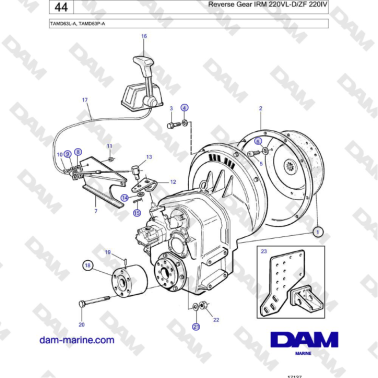 Volvo Penta TAMD63L-A,...