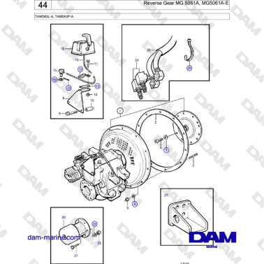 Volvo Penta TAMD63L-A,...