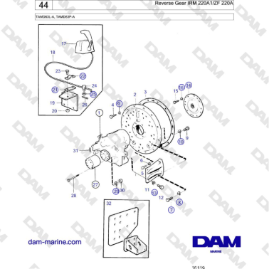 Volvo Penta TAMD63L-A,...