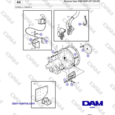 Volvo Penta TAMD63L-A,...