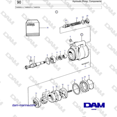 Volvo Penta TAMD63L-A,...
