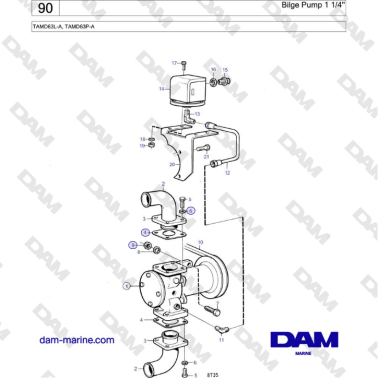 Volvo Penta TAMD63L-A,...