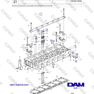 Volvo Penta D11A-A, D11A-B,...