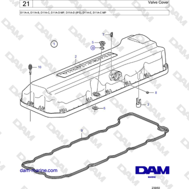 Volvo Penta D11A-A, D11A-B,...