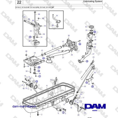 Volvo Penta D11A-C, D11A-D...