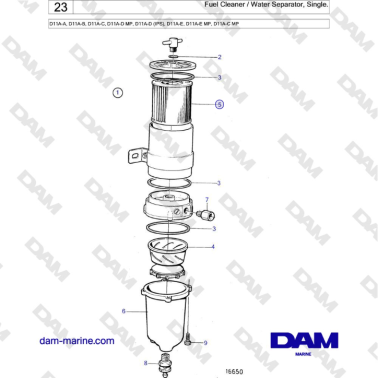 Volvo Penta D11A-A, D11A-B,...