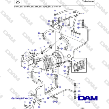 Volvo Penta D11A-A, D11A-B,...