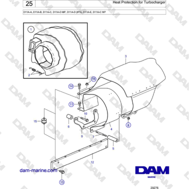 Volvo Penta D11A-A, D11A-B,...