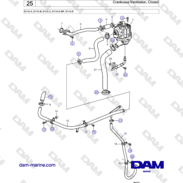 Volvo Penta D11A-A, D11A-B,...
