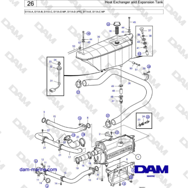 Volvo Penta D11A-A, D11A-B,...