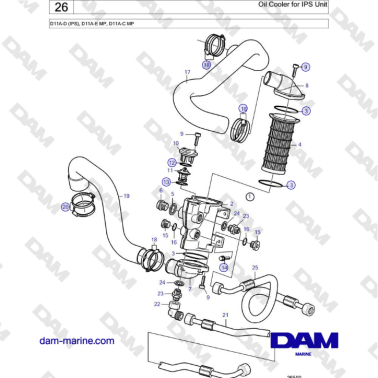 Volvo Penta D11A-D (IPS),...