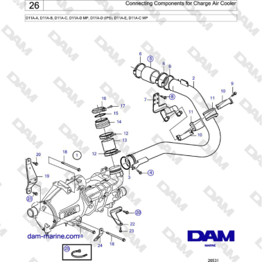 Volvo Penta D11A-A, D11A-B,...