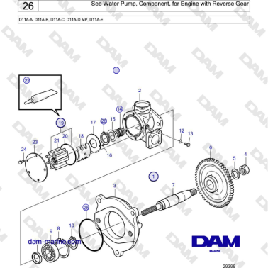 Volvo Penta D11A-A, D11A-B,...