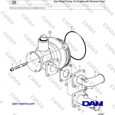 Volvo Penta D11A-A, D11A-B,...