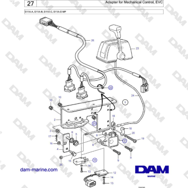 Volvo Penta D11A-A, D11A-B,...