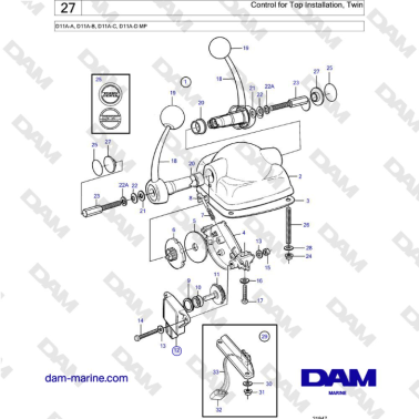 Volvo Penta D11A-A, D11A-B,...