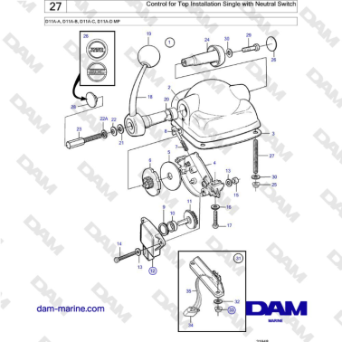 Volvo Penta D11A-A, D11A-B,...
