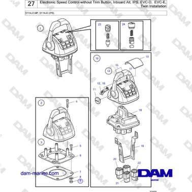 Volvo Penta D11A-D MP,...