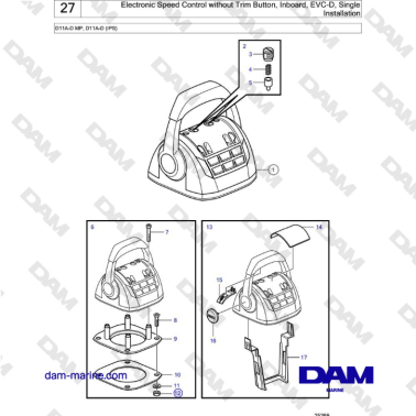 Volvo Penta D11A-D MP,...