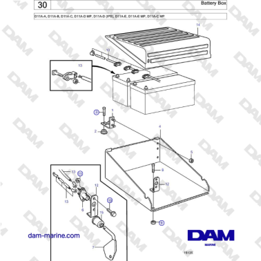 Volvo Penta D11A-A, D11A-B,...