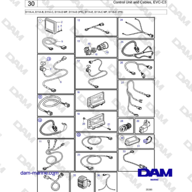 Volvo Penta D11A-A, D11A-B,...