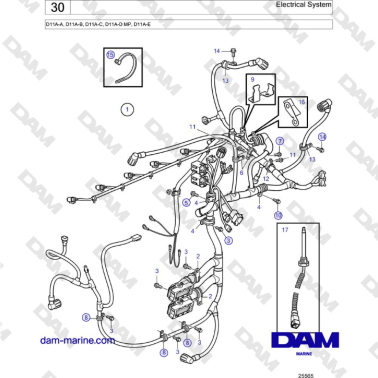 Volvo Penta D11A-A, D11A-B,...